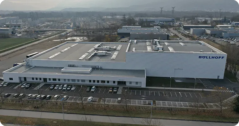 prise de vue bâtiment industriel près de Montmélian